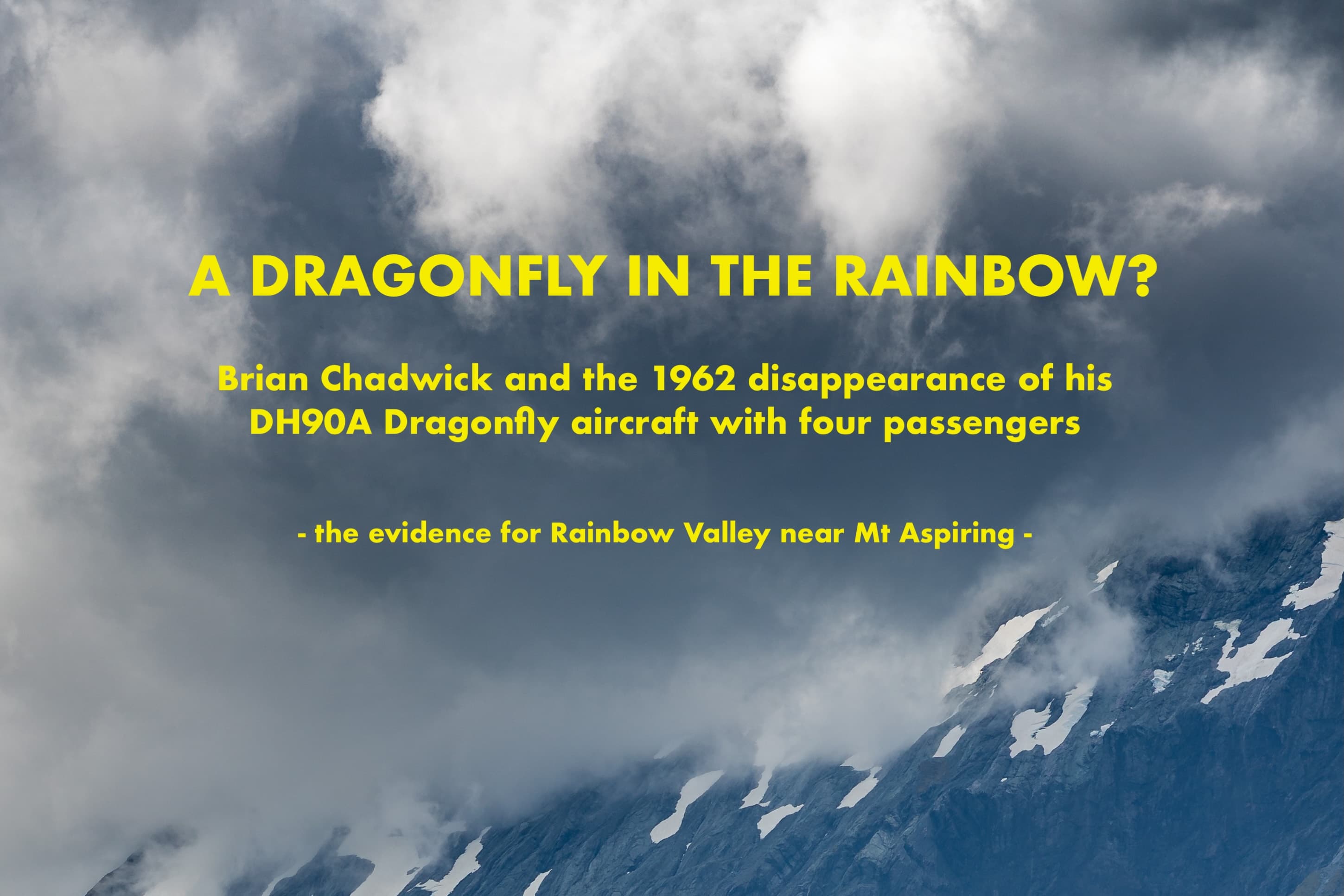 Supplied homepage artwork with the article title over mountains and cloud